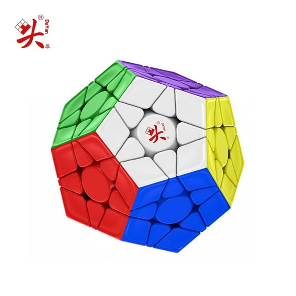 Dayan Megaminx Pro M Large Magic Cube Professional Stickerless Speed Cube Puzzle