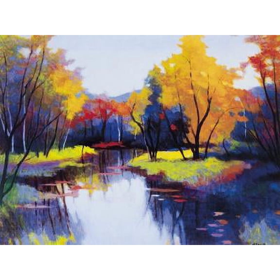 Daybreak, Scenic Unframed Art Print Wall Art by Tadashi Asoma Sold by Art.Com
