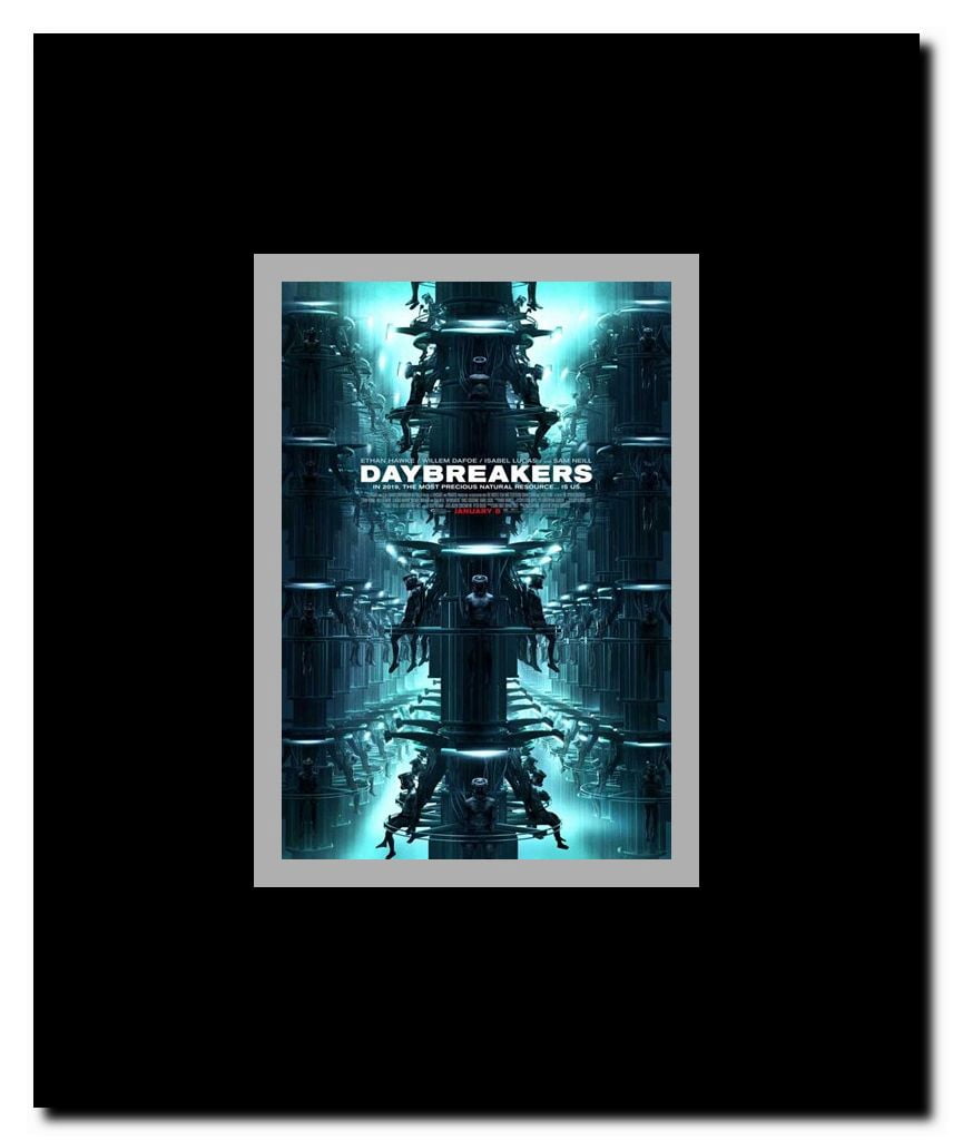 Daybreakers - style B Framed Movie Poster