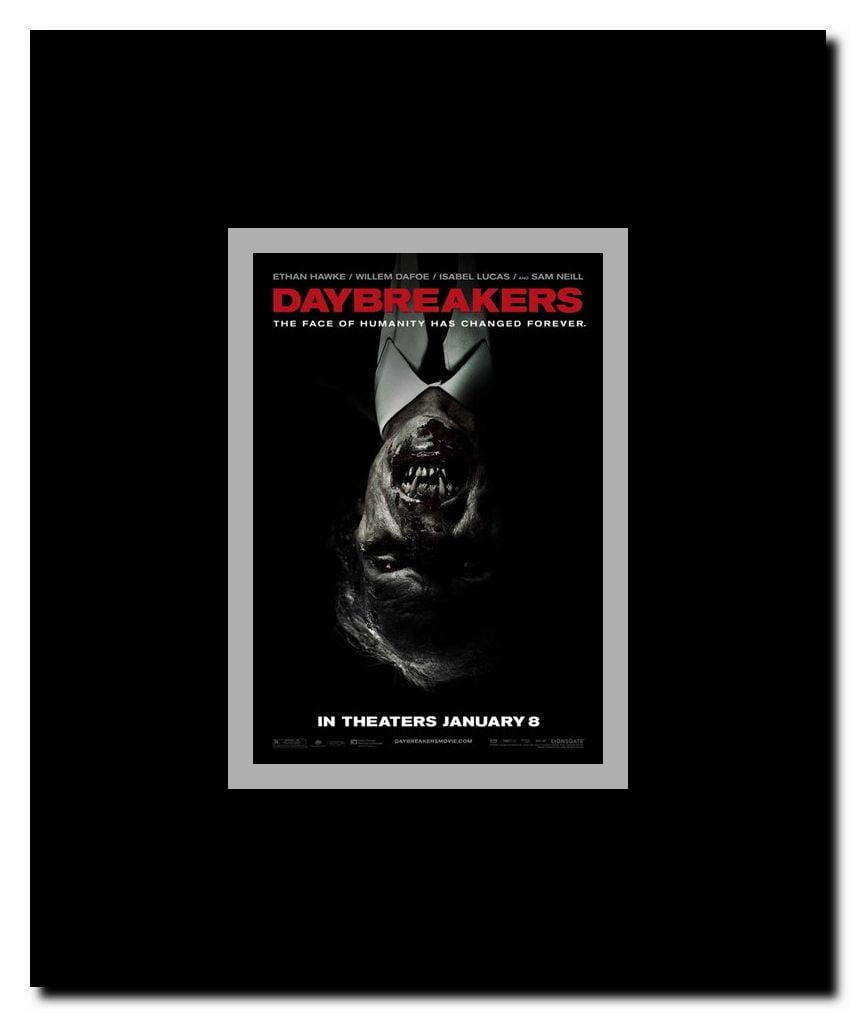 Daybreakers - style C Framed Movie Poster