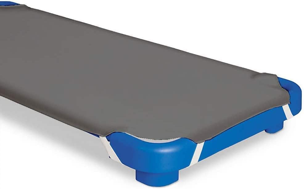 Daycare Cot Sheets for Preschool Cot Beds, 100 Egyptian Cotton Elastic