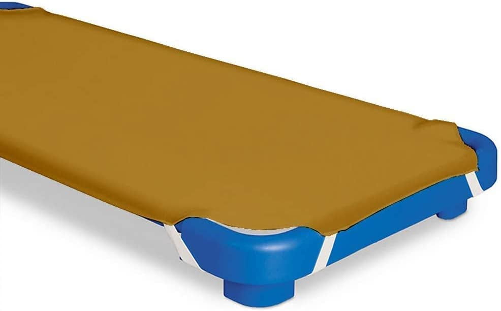 Daycare Cot Sheets for Preschool Cot Beds, 100 Egyptian Cotton Elastic