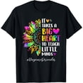 thumbnail image 1 of Daycare Provider It Takes A Big Heart to Shape Little Minds T-Shirt, 1 of 4