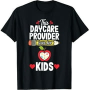 Daycare Provider Loves Childcare Teacher Appreciation T-Shirt