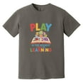 thumbnail image 1 of Daycare Provider Play ABC Funny Childcare Teacher Preschool Comfort Color T-Shirt, 1 of 4