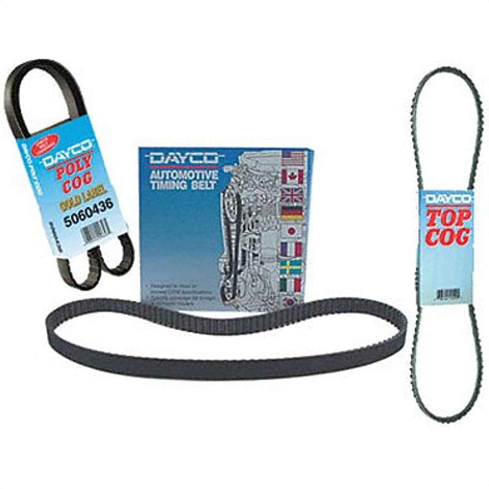 Dayco 5040378 Serpentine Belt , Black