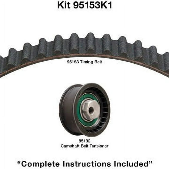 Dayco 95153K1 Timing Belt Kit Fits select: 1989-1993 CHRYSLER LEBARON, 1989-1995 DODGE DAKOTA