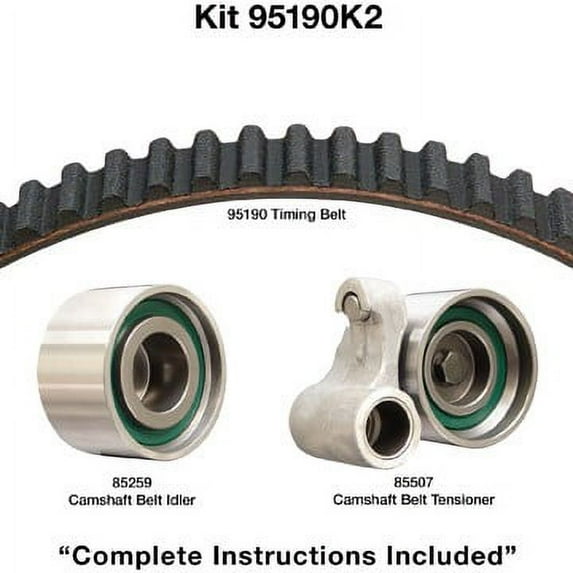 Dayco 95190K2 Timing Belt Kit Fits select: 1990-1997 LEXUS LS, 1992-1997 LEXUS SC