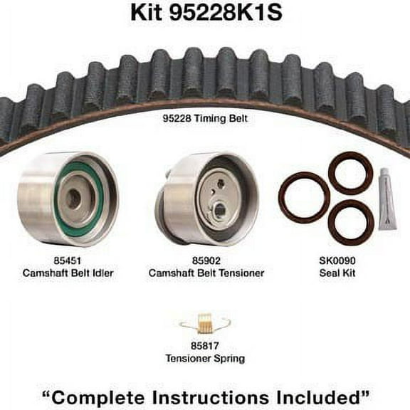 Dayco 95228K1S Timing Belt Kit Fits select: 2001-2003 MAZDA PROTEGE, 1993-2002 MAZDA 626