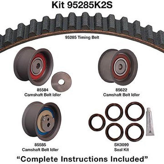 Dayco 95285K2S Timing Belt Kit Fits select: 2003-2004 CADILLAC CTS, 2002-2003 SATURN VUE