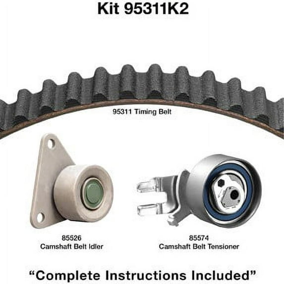 Dayco 95311K2 Timing Belt Kit Fits select: 2012-2016 VOLVO S60, 2006 VOLVO XC90