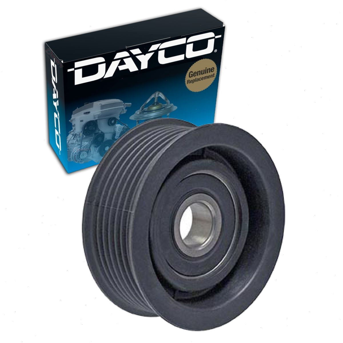 Dayco Drive Belt Idler Pulley compatible with Honda Civic 2.4L L4 2012-2015