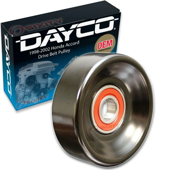 Dayco Drive Belt Tensioner Pulley compatible with Honda Accord 3.0L V6 1998-2002