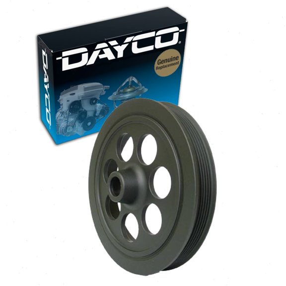 Dayco Engine Harmonic Balancer compatible with Dodge Caravan 3.3L 3.8L V6 1990-2007