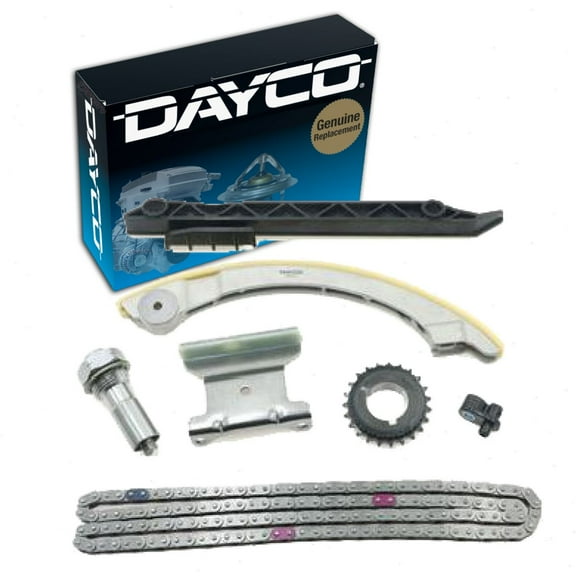 Dayco Engine Timing Chain Kit compatible with Pontiac G6 2.4L L4 2006-2010 - Variable Valve Timing (VVT) Sprockets Not Included