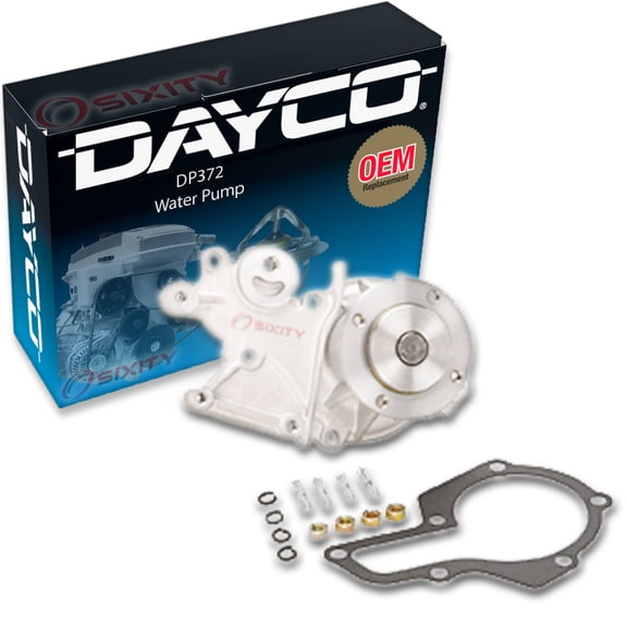 Dayco Engine Water Pump P/N:Dp372 Fits select: 1989-1997 GEO METRO, 1998-2001 CHEVROLET METRO