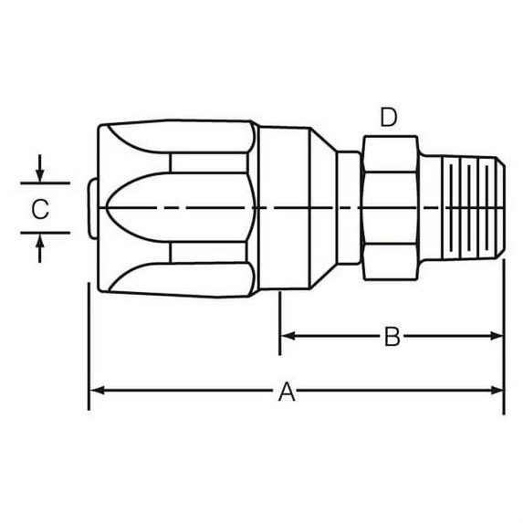 Dayco Hydraulics 124676 Hydraulic Coupling / Adapter