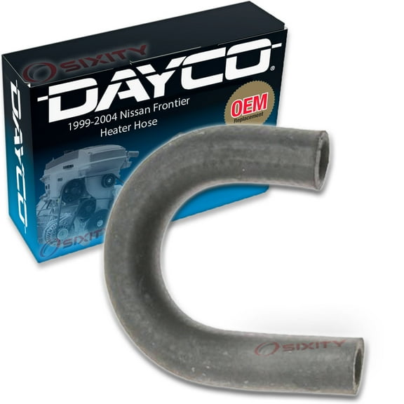 Dayco Intake Manifold To Pipe HVAC Heater Hose compatible with Nissan Frontier 3.3L V6 1999-2004