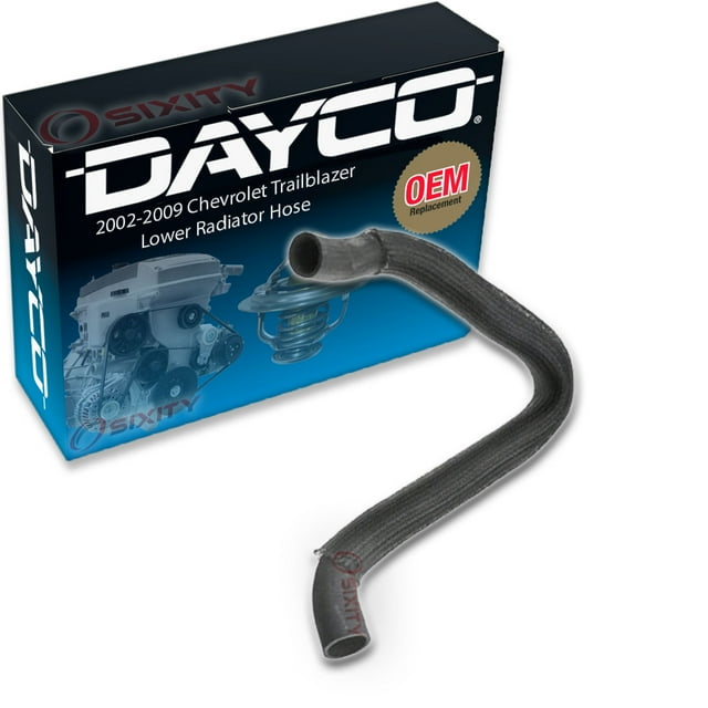 Dayco Lower Radiator Coolant Hose compatible with Chevrolet Trailblazer