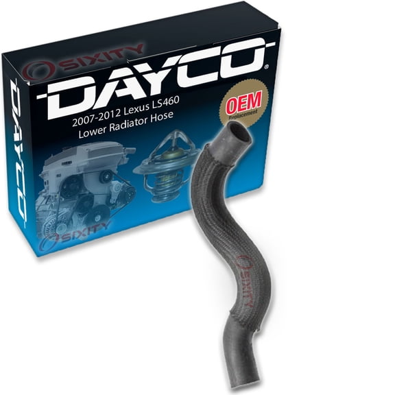 Dayco Lower Radiator Coolant Hose compatible with Lexus LS460 2007-2012