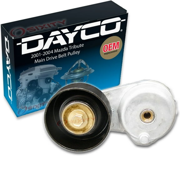 Dayco Main Drive Drive Belt Tensioner Assembly compatible with Mazda Tribute 3.0L V6 2001-2004