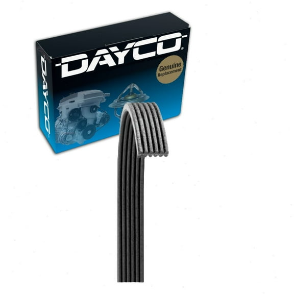 Dayco Main Drive Serpentine Belt compatible with Volvo XC90 2.5L 2.9L L5 L6 2003-2006