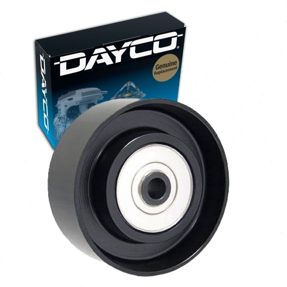 Dayco Supercharger Upper Drive Belt Idler Pulley compatible with Chevrolet Camaro 6.2L V8 2012-2015