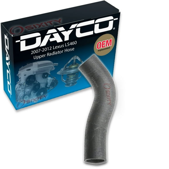 Dayco Upper Radiator Coolant Hose compatible with Lexus LS460 2007-2012