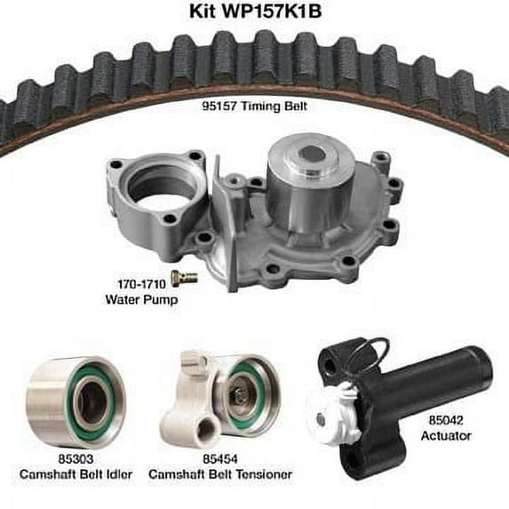 Dayco WP157K1B Water Pump Kit Fits select: 1988-1991 TOYOTA CAMRY, 1990-1991 LEXUS ES