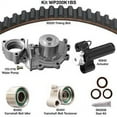 thumbnail image 1 of Dayco WP200K1BS Water Pump Kit Fits select: 1992-1993 TOYOTA CAMRY, 1992-1993 LEXUS ES, 1 of 2