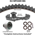 thumbnail image 1 of Dayco WP249K1BS - Engine Timing Belt Kit with Water Pump Fits select: 1995 NISSAN TRUCK, 1993-1995 NISSAN PATHFINDER, 1 of 1