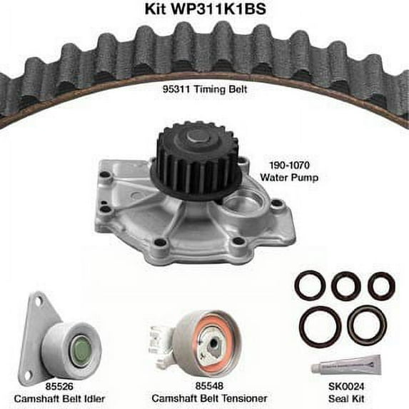 Dayco WP311K1BS Water Pump Kit Fits select: 2003-2006 VOLVO XC90, 2003-2006 VOLVO XC70