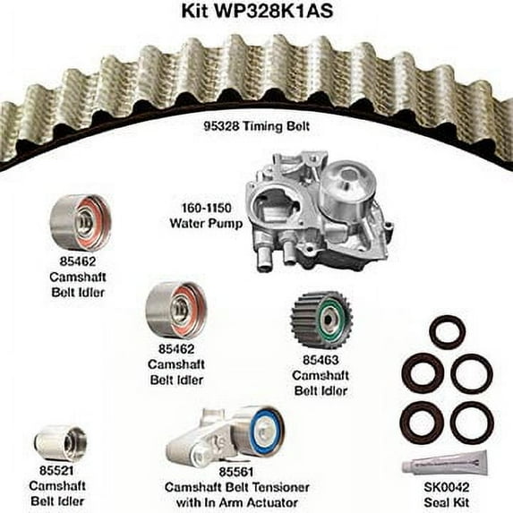 Dayco WP328K1AS - Engine Timing Belt Kit with Water Pump