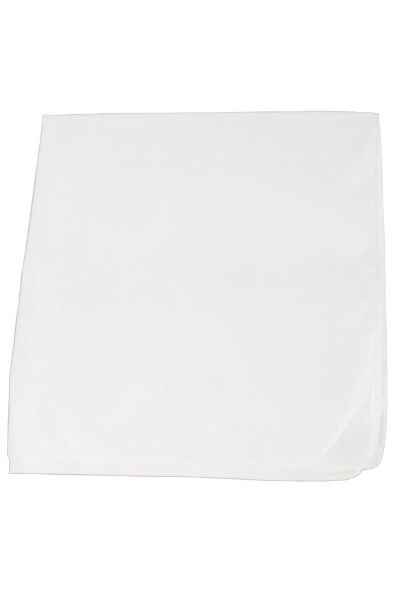 36 Pack Solid Bandanas 100% Polyester 22x22 inches Wholesale Lot