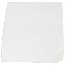 Daydana Home and Decor Edition Cotton 22 x 22 Cloth Napkins - 6 Pack (White)