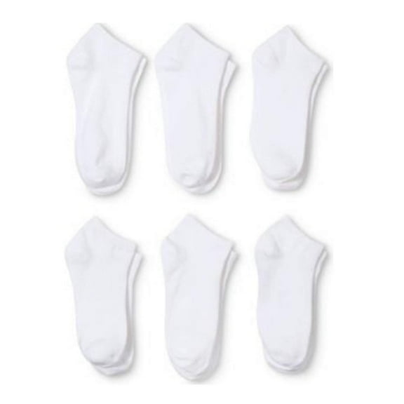 Daydana Low Cut No Show Ankle Socks Pack of 36 Polyester Size 6-12 Black White Grey