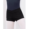 thumbnail image 1 of Daydance Athletic Dance Shorts for Girls V Cross Waist Short Leggings, 1 of 6