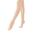thumbnail image 1 of Daydance Ballet Pink Ballet Tights Ultra Soft Opaque Footed Dance Leggings for Girls, One Pair, 1 of 5