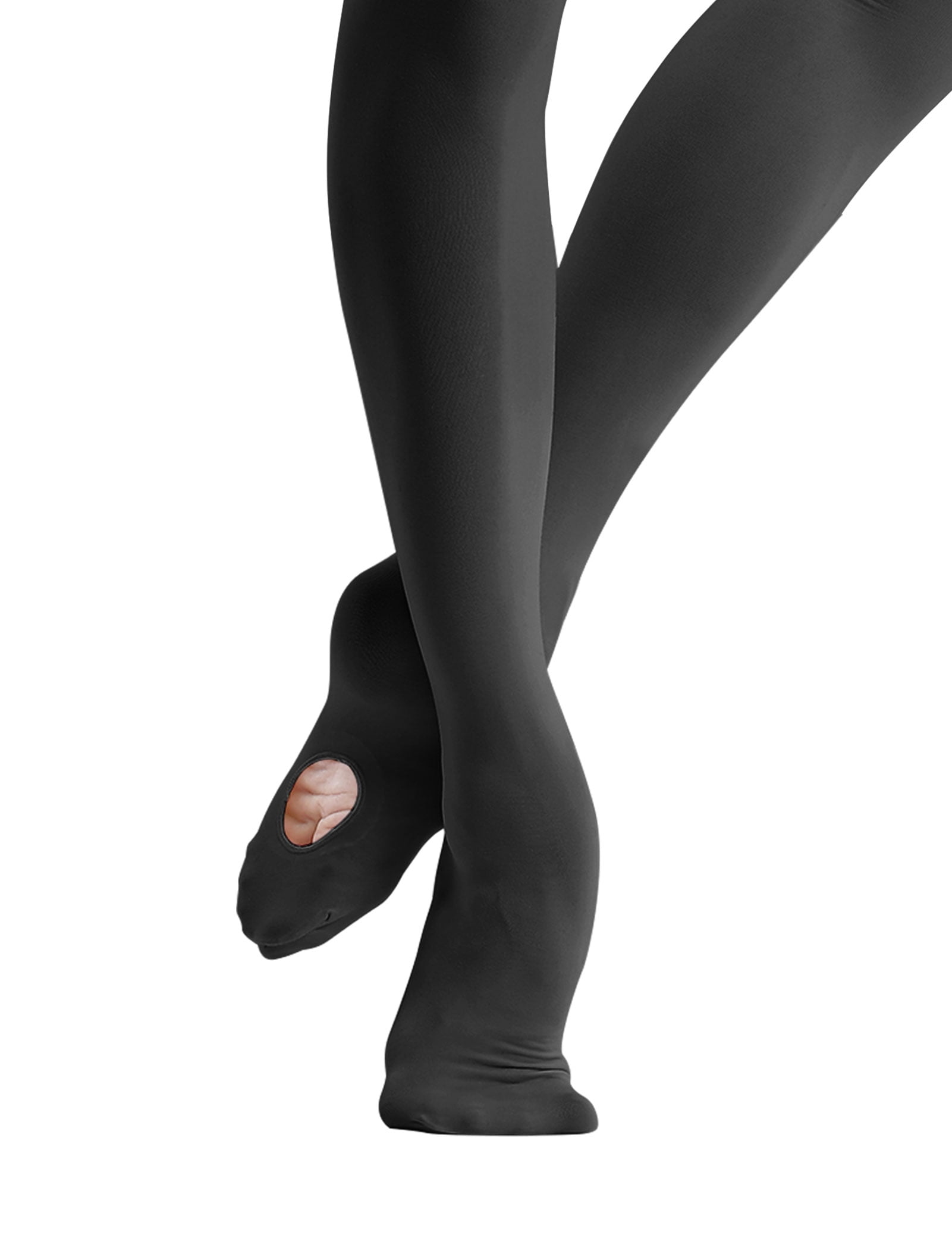 Daydance Ballet Tights Ultra Soft Pro Footed Strech Dance Leggings Convertible Tights For