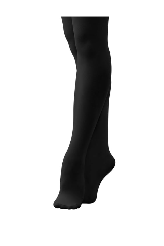 Footed Tights Ballet Stockings Dance Pantyhose for Girls, One Pair
