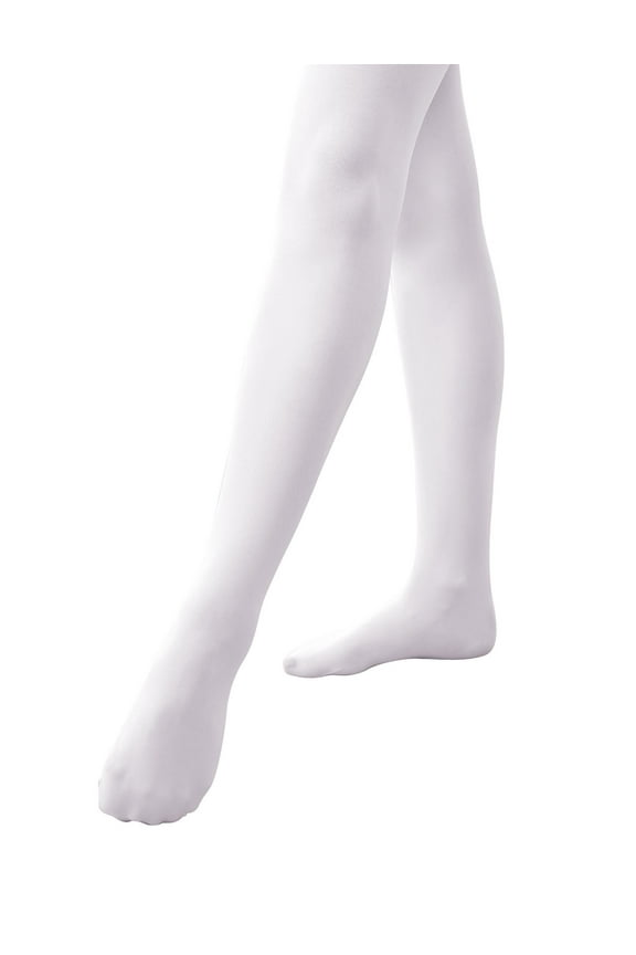 Footed Tights Ballet Stockings Dance Pantyhose for Girls, One Pair