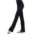 thumbnail image 1 of Daydance Girls Women Elastic Casual Cotton Soft Yoga Sport Dance Flare Pants, 1 of 7