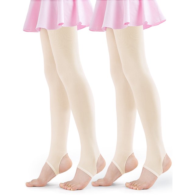 Daydance Girls Women Stirrup Dance Tights for Ballet, Gymnastics