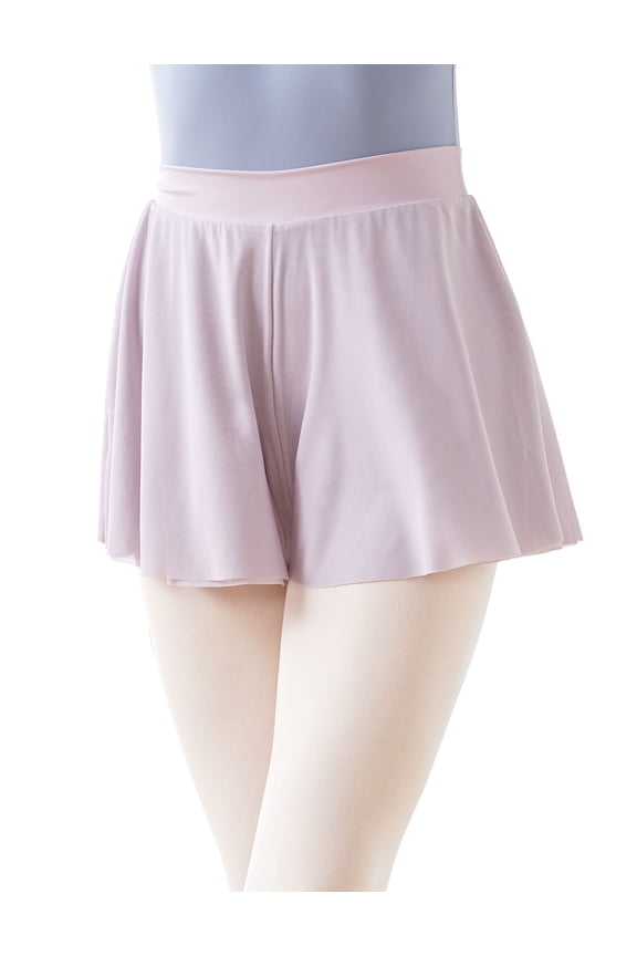 Skirted Ballet Dance Shorts for Women