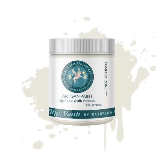Daydream Apothecary Premium Chalk Style Paint for Furniture, Off White 8 oz