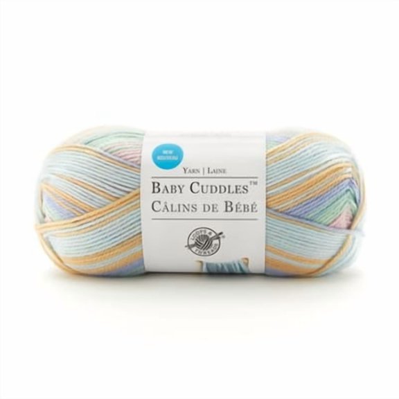 Loops & Threads Daydream Baby Cuddles Yarn - Light Weight Yarn for Knitting, Crochet, Weaving, Arts & Crafts, 15 Pack