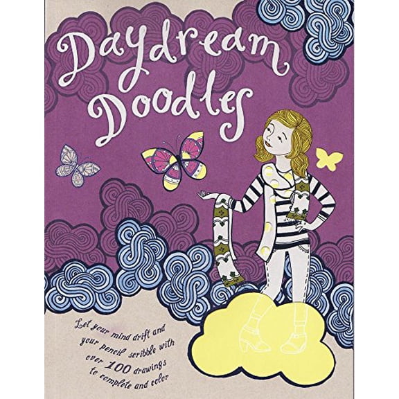 Pre-Owned Daydream Doodles: Let Your Mind Drift and Your Pencil Scribble with Over 100 Drawings to Complete and Color (Doodle Fun) Paperback