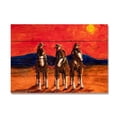 thumbnail image 1 of DaydreamHQ JNTH-2014 Three Horsewomen Painting Wood Art Print, 1 of 1