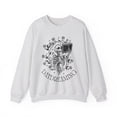 thumbnail image 1 of Daydreaming Book Lover Sweatshirt Skeleton Reading Shirt Reader Crewneck, 1 of 6