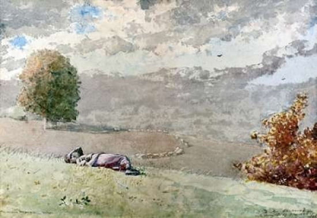 Daydreaming Canvas Art - Winslow Homer (20 x 28)